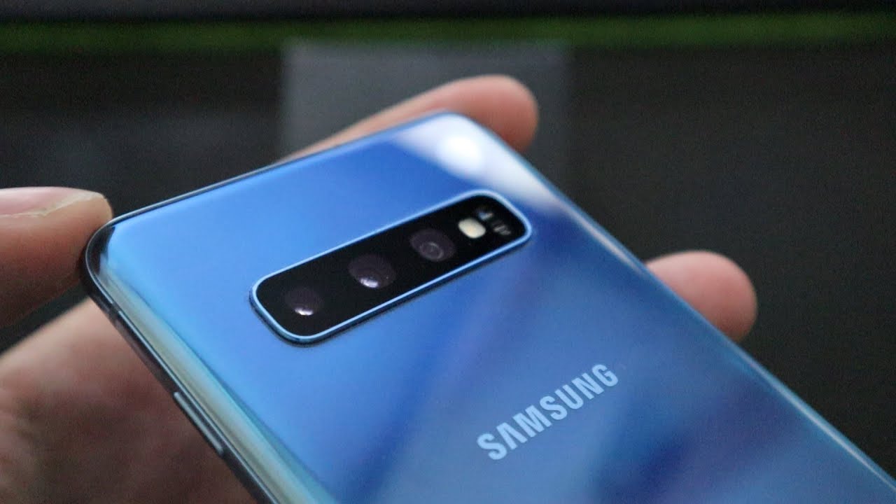 Samsung Galaxy S10 ブルー Amazon.com: Samsung Galaxy S10 128GB Unlocked G973U Prism