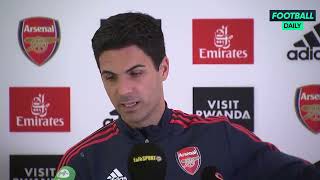 ?Mikel Arteta shares what the emotions are like around Arsenal at the moment?