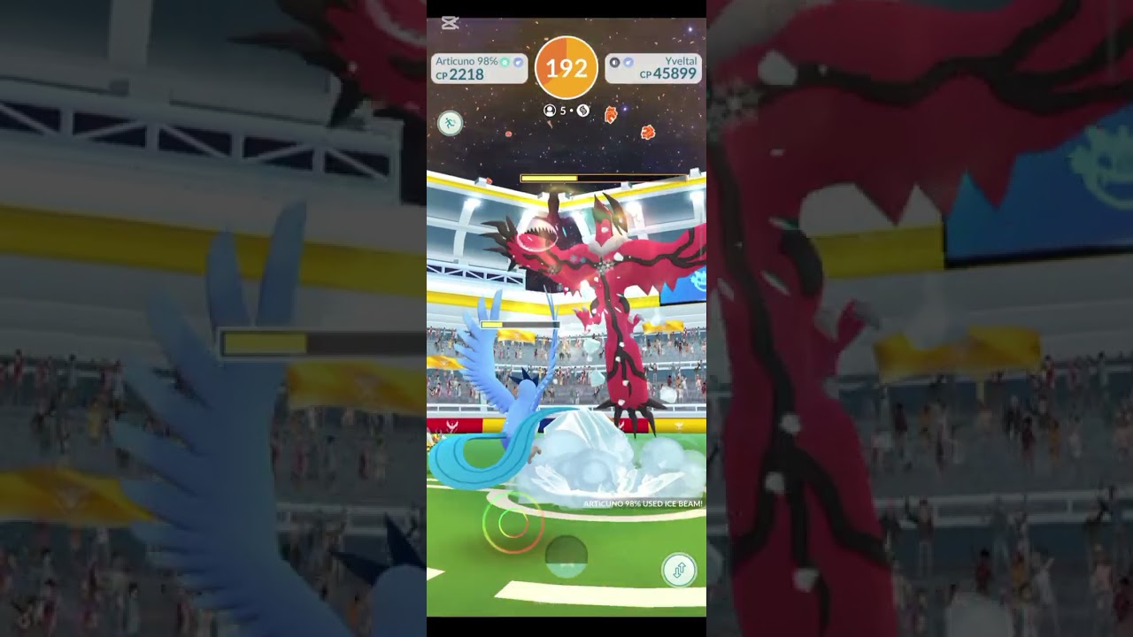 Yveltal Raid - 10 Trainers - Pokémon GO Tour: Kalos - Global 2026