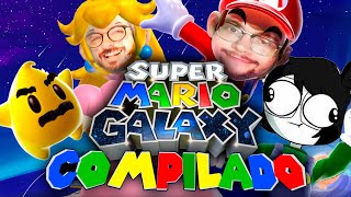 COMPILADO GALÁTICO DE SUPER MARIO GALAXY DO @jogandofoddaci