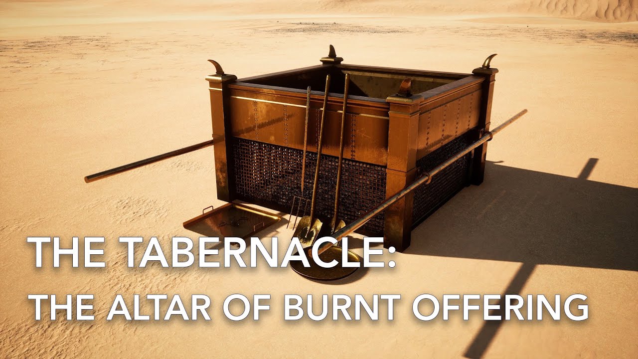 The Tabernacle The Altar Of Burnt Offering Exodus 271 8 Youtube