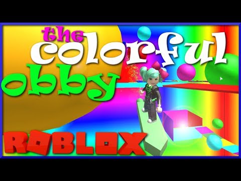 Roblox The Most Colorful Shortest Fun Rainbow Obby Ever Sallygreengamer Geegee92 Family Friendly Youtube - the colorful obby roblox