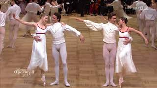 Opernball 2018: Wiener Staatsballett tanzt zu "Mein Lebenslauf ist Lieb und Lust" von Josef Strauss