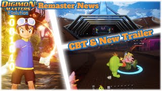 DMO Evolution (Remaster) News : Closed Beta Announcement \& New Gameplay Trailer - Digimon Masters