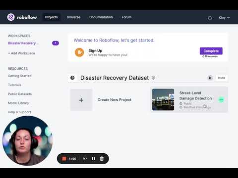 Step 1: Setting up Roboflow Workspace