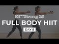 35-Minute FULL BODY HIIT Workout with Dumbbells (HIITStrong 35, Day 5)