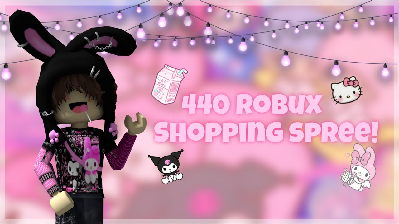 🖤💓440 Robux Shopping Spree! 🖤💓 - YouTube