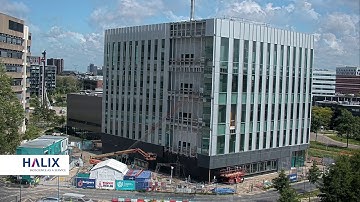 Time lapse construction activities - HALIX cGMP facility, Leiden (NL)