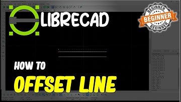 Librecad How To Offset Line