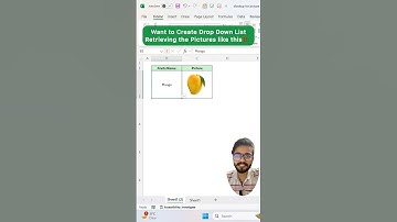 Excel Drop Down retrieving pictures‼️Use Amazing Functions #excel #exceltips #exceltricks #shorts