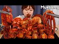 해갈찜 먹고 싶었어요..😆 (오징어, 가리비, 낙지, 전복, 소갈비) 해갈찜 만들기 먹방 Mukbang