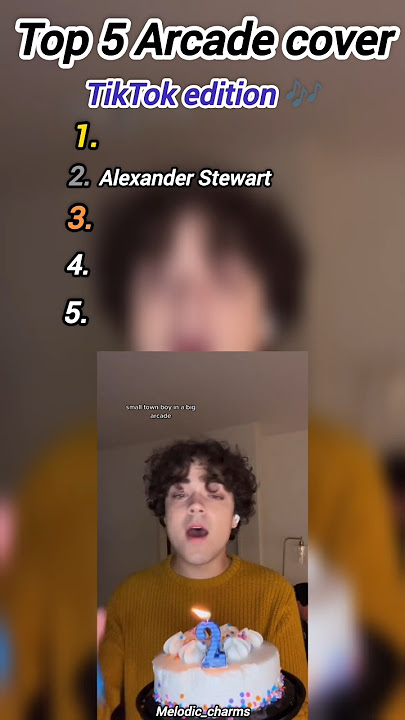 Top 5 Arcade cover 🔥who sang it best 🥲#cover #music #singer #sing #unexpected