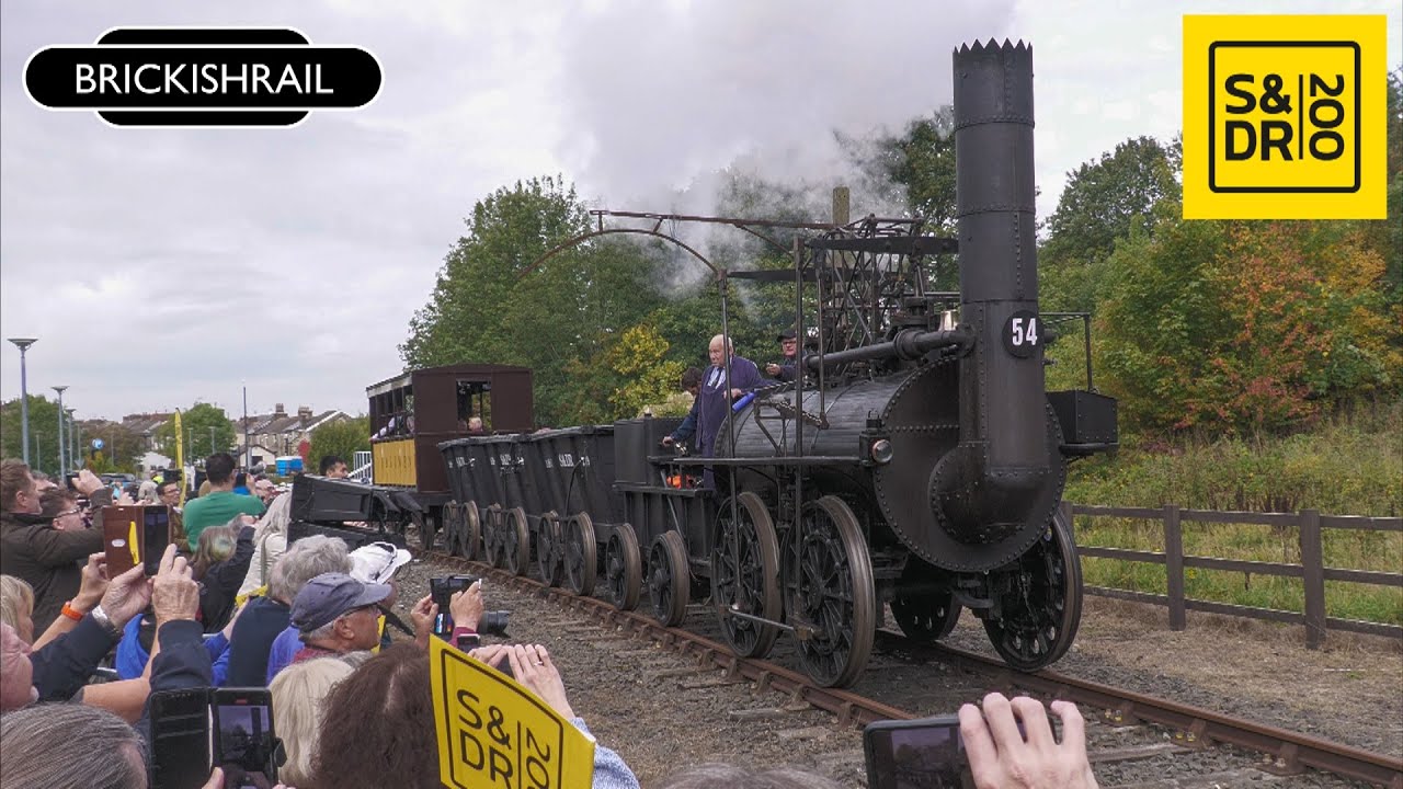 Locomotion выходит на главную линию | Двухсотлетие Стоктона и Дарлингтона — день 1: Шилдон — 26.0...