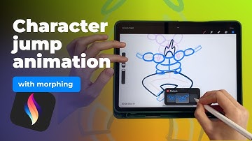 Step-by-Step Guide to Making an Amazing Frame-by-Frame Human Jump Animation! [Procreate Dreams]