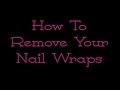 Remove your nail wraps with this simple soak technique