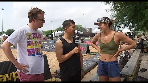 Pro beach volleyball player Sarah Sponcil interview | FOX 7 Austin