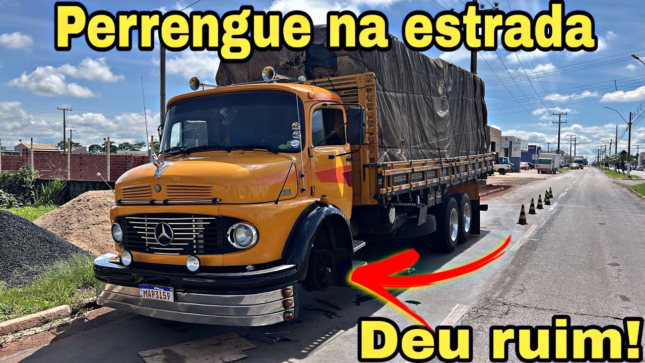 O CAMINHÃO QUEBROU LONGE DE CASA