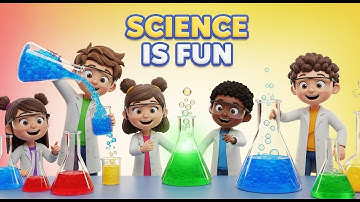 Science Is Fun | 3D Learning Song for Kids | Let’s Learn with Buzzy Tune’s Time