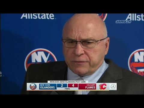 Barry Trotz Vents Frustration After Isles Loss | New York Islanders Postgame