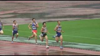 100703京都府通信大会800m決勝.avi