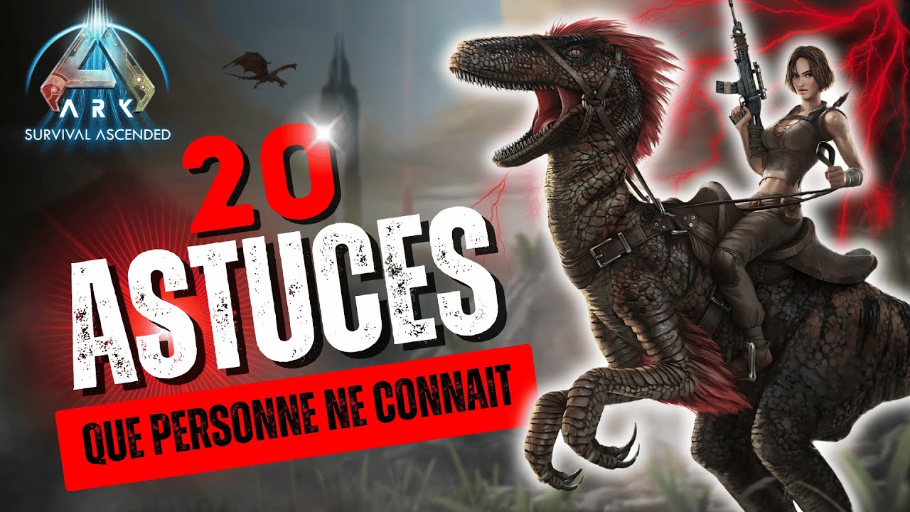 20 ASTUCES que PERSONNE ne CONNAIT sur ARK !
