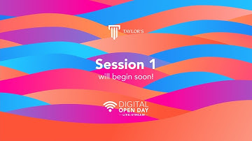 Digital Open Day Live-stream Day 2 Session 1