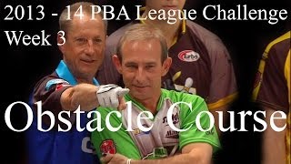 2013 - 14 PBA League Challenge Week 3 Obstacle Course Part 1