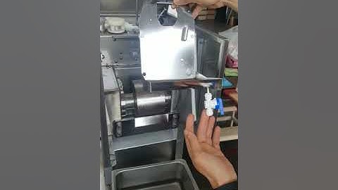 Kstar Icevan Snow Flake Bingsu machine - Setup and using the ICEVAN