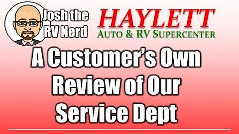 Mr Schooley's Haylett RV Service Review