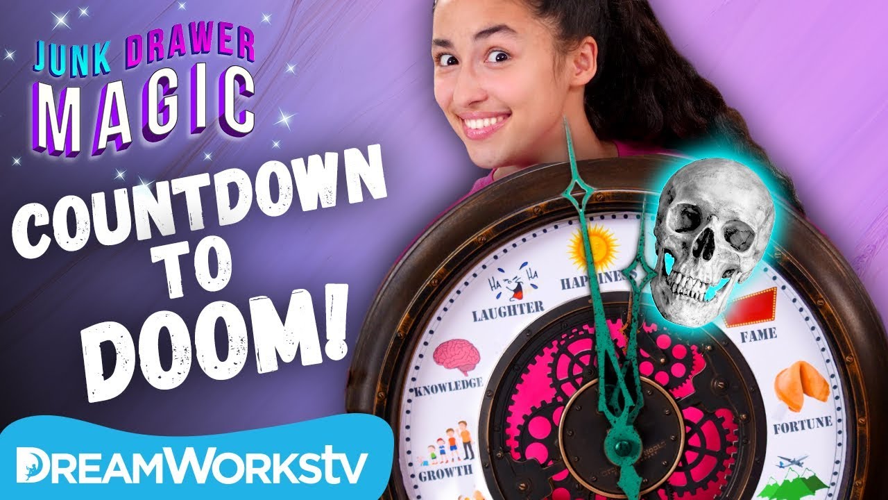 Doomsday Clock! New Years Magic Trick | JUNK DRAWER MAGIC