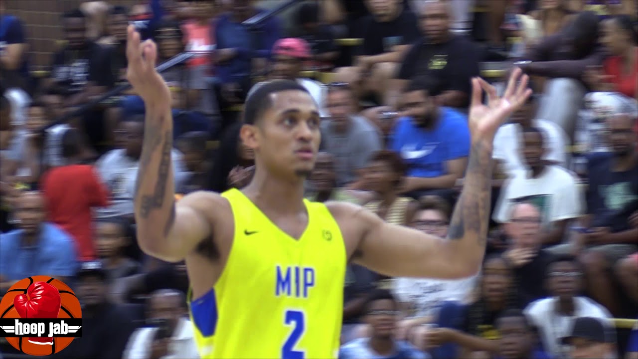 Cavs Guard Jordan Clarkson's 2018 Drew League Debut Highlights HoopJab