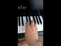 How to play minor chromatic scales in thirds with both hands REDONE