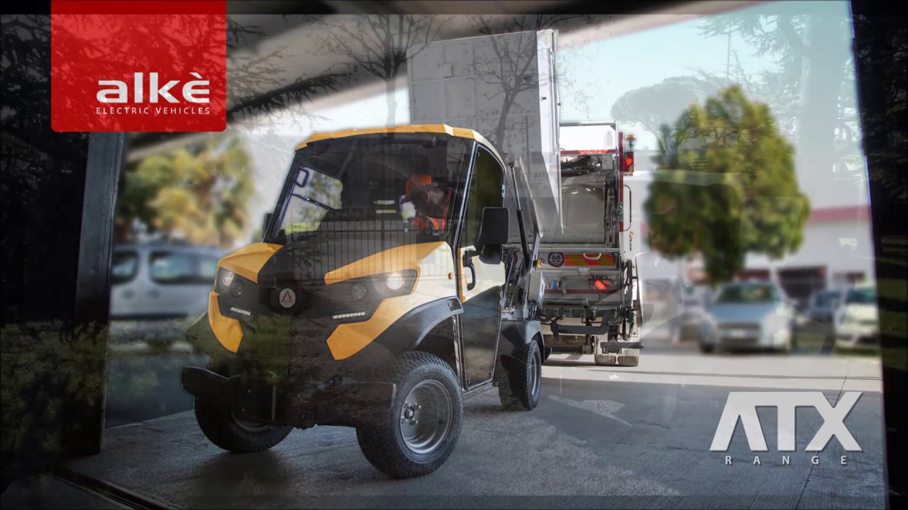 Electric garbage truck: here's how it works! - YouTube