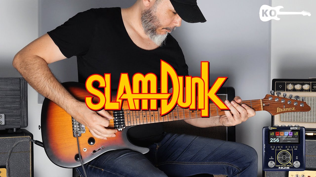 Slam Dunk Op1 Theme - Electric Guitar Cover by Kfir Ochaion - NUX Solid Studio MKII Slam Dunk Op1 Theme - Electric Guitar Cover by Kfir Ochaion - NUX Solid Studio MKII