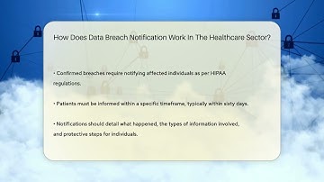 How Does Data Breach Notification Work In The Healthcare Sector? - SecurityFirstCorp.com