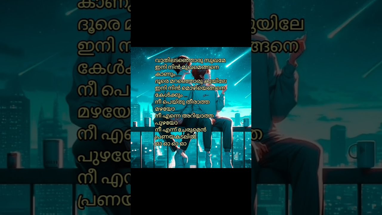 Pakalin koodozhinja malayalam song lyrics  shortvideo  viral