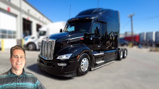 Available Now - 600K Miles Warranty – Charcoal & Black 2024 Peterbilt 579 UltraLoft X-15