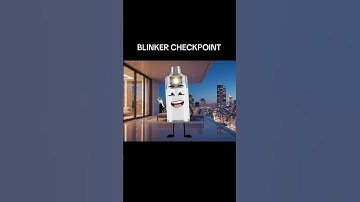 Take a blinker, if you got sent this take 3 blinkers back to back #penjamin #blinker #checkpoint