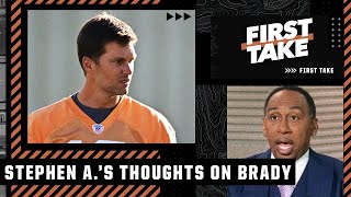 There's something on Stephen A.'s mind about Tom Brady 🤔 | First Take