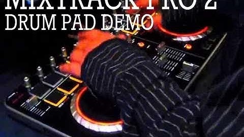 Numark Mixtrack Pro 2 & Serato DJ Intro: Drum Pad Demo