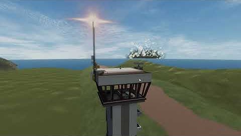 Watching a Nuke Explode from a Distance - KSP North Kerbin Dynamics