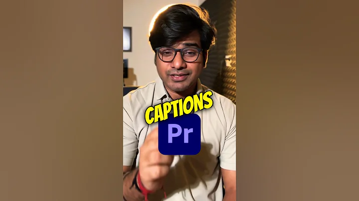 How to Integrate automatic captions in Adobe Premier Pro?
