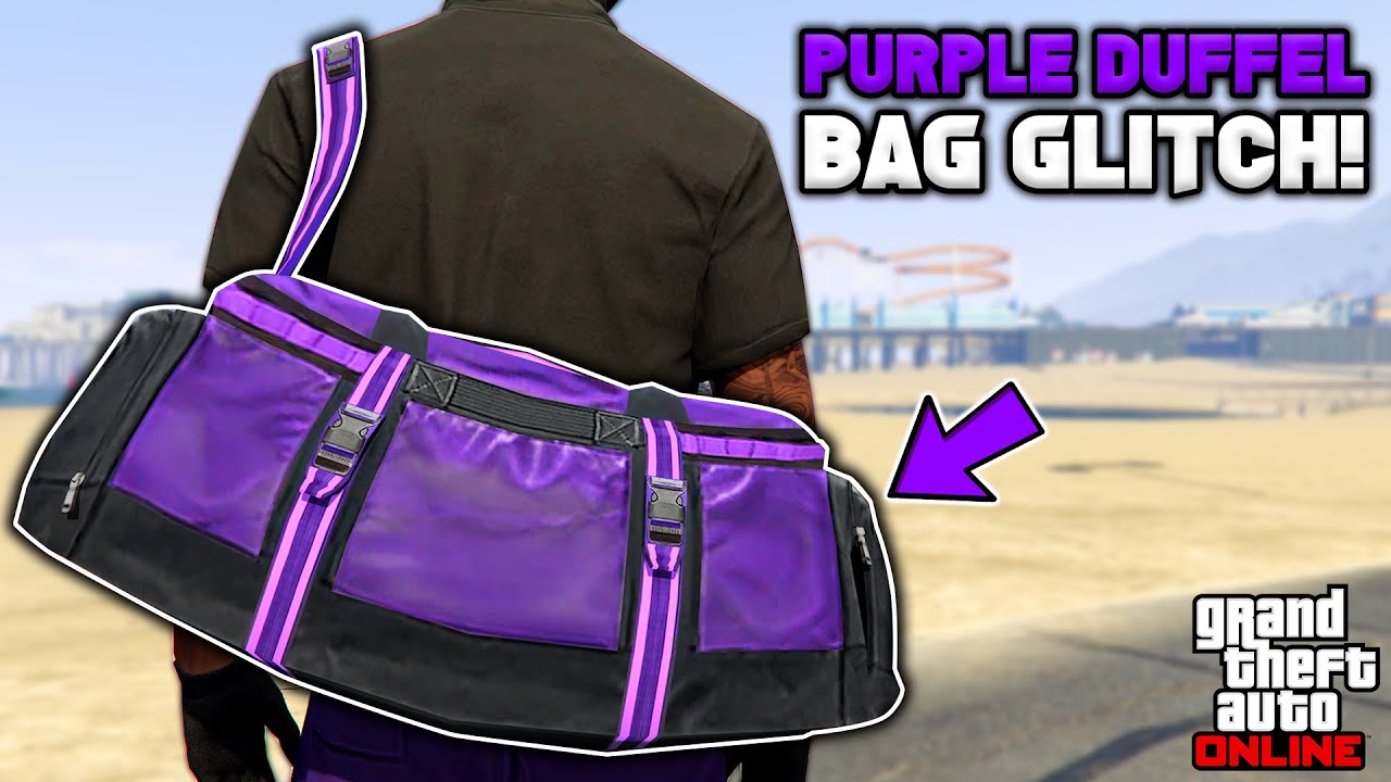 How To Get The Purple Duffel Bag Glitch In Gta 5 Online! (No BEFF or Transfer) YouTube