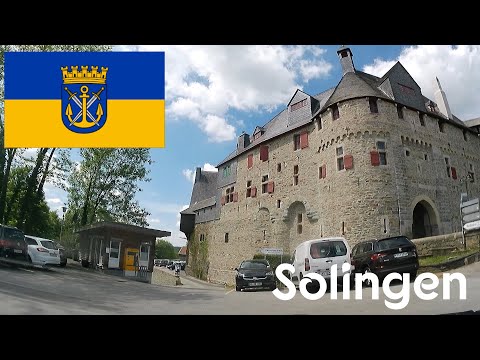 Solingen City Tour, HD Dashcam Street View