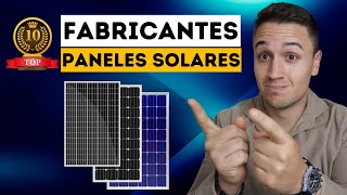 🥇 TOP 10 FABRICANTES de PLACAS SOLARES más vendidos el último año. by Borja - Academia Energía Solar 2,256 views 1 month ago 7 minutes, 57 seconds