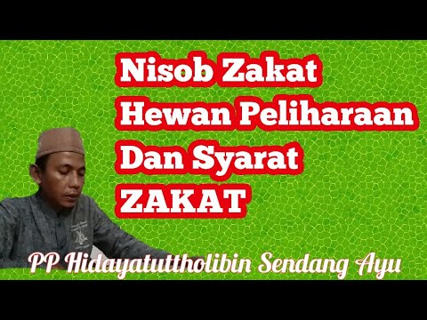 Bab ZAKAT  part 2 Nisob Zakat Hewan Peliharaan  Fathul 