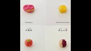 Four Animation for Toraya Exhibition: The Principles of Wagashi