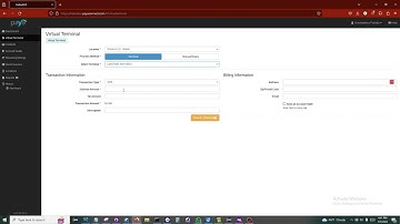 PayaConnect - Virtual Terminal - Test Transaction to Device