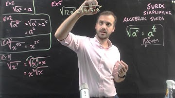 Surds simplifying algebraic surds
