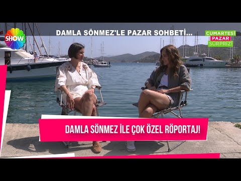 Maviye Sürgün'ün Defne'si Damla Sönmez ile çok özel pazar sohbeti!